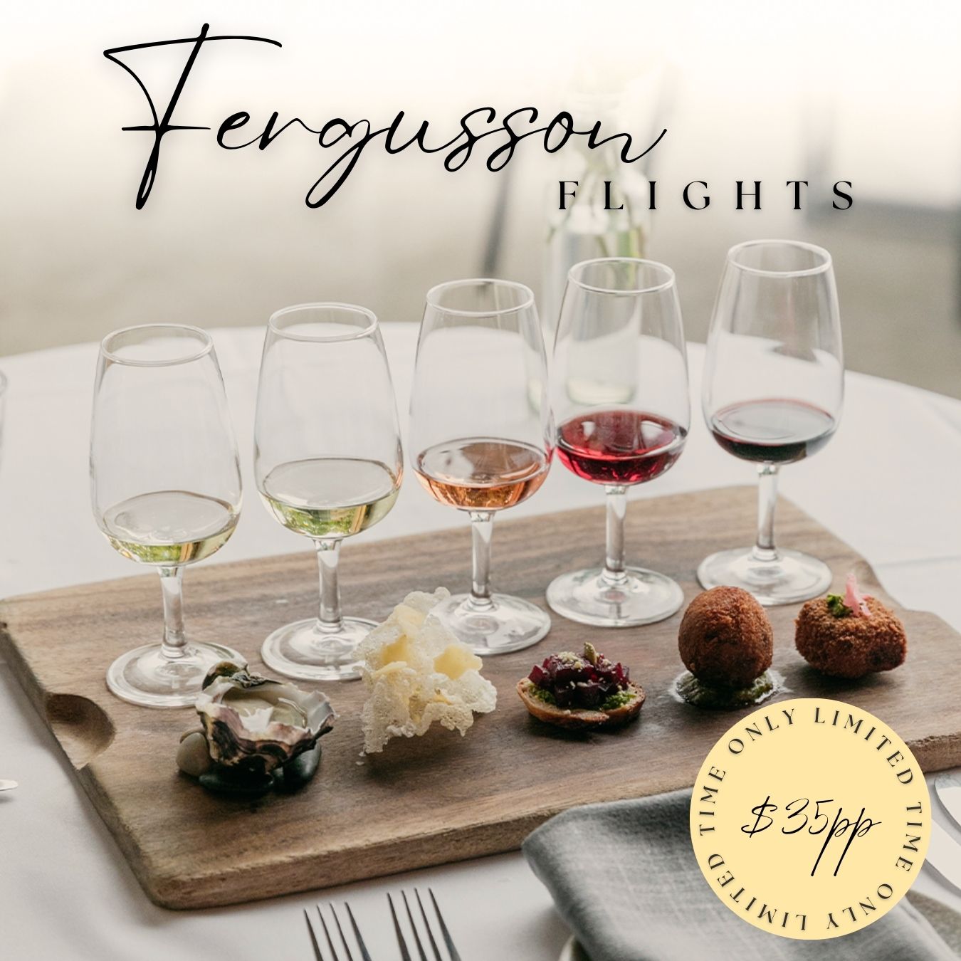 Truffle Dinner - Fergusson Winery