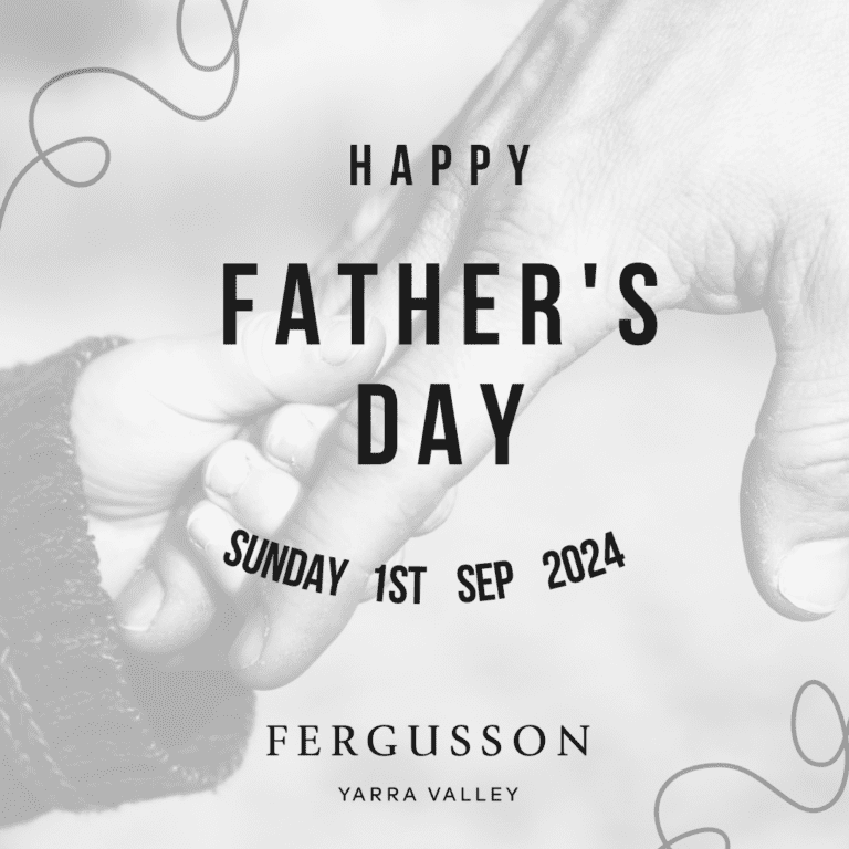 Fathers Day lunch at Fergusson Winery