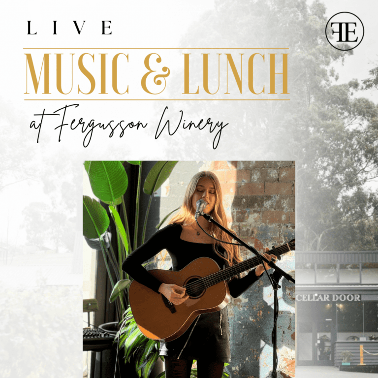 Live music at Fergusson Winery Yarra Valley